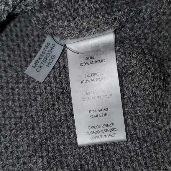 Calvin Klein Cowl Neck Long Sweater - Picture 9 of 10